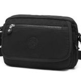 Smart Bags Postacı Kadın Çantası Krinkıl Kumaş 3166 - Siyah