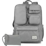 Smart Bags Sırt Çantası Okul Boyu Kalem Kutusu 3210 - Vizon