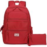 Smart Bags Sırt Çantası Okul Boyu Kalem Kutusu 3237 - Vişne