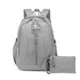 Smart Bags Sırt Çantası Okul Boyu Kalem Kutusu Hediyeli 3233- Vizon