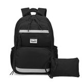 Smart Bags Sırt Çantası Okul Boyu Kalem Kutusu Hediyeli 3234 Siyah