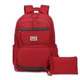 Smart Bags Sırt Çantası Okul Boyu Kalem Kutusu Hediyeli 3234 Vişne