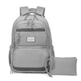 Smart Bags Sırt Çantası Okul Boyu Kalem Kutusu Hediyeli 3234 Vizon