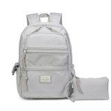 Smart Bags Sırt Çantası Okul Boyu Kalem Kutusu Hediyeli 3237 A.Gri