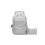 Smart Bags Sırt Çantası Okul Boyu Kalem Kutusu Hediyeli 3237 - Açık Gri