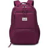 Smart Bags Sırt Çantası Okul Boyu Laptop Gözlü 3196 - Bordo