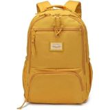 Smart Bags Sırt Çantası Okul Boyu Laptop Gözlü 3196 - Hardal