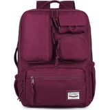 Smart Bags Sırt Çantası Okul Boyu Laptop Gözlü 3210 - Bordo