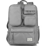 Smart Bags Sırt Çantası Okul Boyu Laptop Gözlü 3210 - Vizon