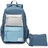 Smart Bags Sırt Çantası Okul Boyu Laptop Gözlü Okul Çantası - Buz Mavi