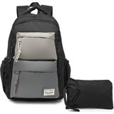 Smart Bags Sırt Çantası Okul Boyu Laptop Gözlü Okul Çantası - --Siyah