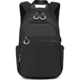 Smart Bags Siyah Hafif Kumaş Omuz Destekli Günlük Küçük Boy Kadın Sırt Çantası - Standart