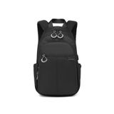 SMART BAGS Siyah Hafif Kumaş Omuz Destekli Günlük Küçük Boy Kadın Sırt Çantası