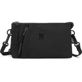 Smart Bags Siyah Ultra Hafif Kumaş Günlük Küçük Boy Kadın Telefon Para ve Kart Çantası - Standart
