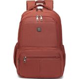 Smart Bags Smart Su Geçirmez Çift Gözlü Büyük Boy Ortaokul ve Lise Sırt Okul Çantası Kiremit