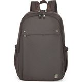 Smart Bags Smart Su Geçirmez Çift Gözlü Büyük Boy Ortaokul ve Lise Sırt Okul Çantası Koyu Kahve - Sırt Çantası