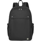 Smart Bags Smart Su Geçirmez Çift Gözlü Büyük Boy Ortaokul ve Lise Sırt Okul Çantası Siyah - Sırt Çantası - Standart