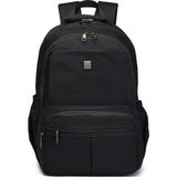 Smart Bags Smart Su Geçirmez Çift Gözlü Büyük Boy Ortaokul ve Lise Sırt Okul Çantası Siyah