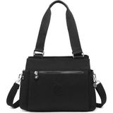Smart Bags Smartbags Kırinkıl Kumaş Kadın Omuz Çantası 2022-1125 Siyah