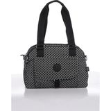 Smart Bags SMBK1122-0127 Siyah/beyaz Kadın Omuz Çantası - Siyah - Beyaz