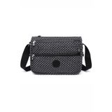 Smart Bags SMBYB1128-0127 Siyah Beyaz Kadın Çapraz Çanta