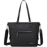 Smart Bags Twill Dimi Kumaş Kadın Omuz Çantası 3323 - Siyah