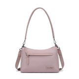Smart Bags Twill Dimi Kumaş Kadın Omuz Çantası 3325 - Ten