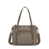 Smart Bags Twill Dimi Kumaş Kadın Omuz Çantası 3329 A.Kahve