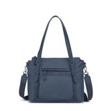 Smart Bags Twill Dimi Kumaş Kadın Omuz Çantası 3329 Füme Laci