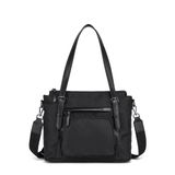 Smart Bags Twill Dimi Kumaş Kadın Omuz Çantası 3329 - Siyah