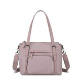 Smart Bags Twill Dimi Kumaş Kadın Omuz Çantası 3329 - Ten