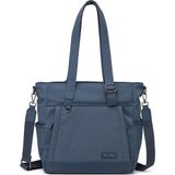 Smart Bags Twill Dimi Kumaş Kadın Omuz Çantası 3331 - Füme