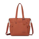 Smart Bags Twill Dimi Kumaş Kadın Omuz Çantası 3331 - Kiremit