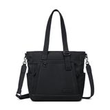 Smart Bags Twill Dimi Kumaş Kadın Omuz Çantası 3331 - Siyah
