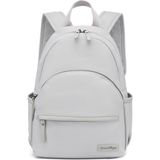 Smart Bags Twill Dimi Kumaş Kadın Sırt Çantası 3326 - Açık Gri