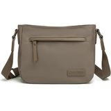 Smart Bags Twill Dimi Kumaş Postacı Kadın Çantası 3324 - Kahve