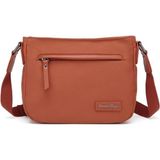 Smart Bags Twill Dimi Kumaş Postacı Kadın Çantası 3324 - Kiremit