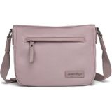 Smart Bags Twill Dimi Kumaş Postacı Kadın Çantası 3324 - Ten