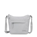 Smart Bags Twill Dimi Kumaş Postacı Kadın Çantası 3327 - Gri