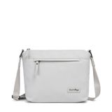 Smart Bags Twill Dimi Kumaş Postacı Kadın Çantası 3330 A.Gri