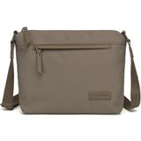 Smart Bags Twill Dimi Kumaş Postacı Kadın Çantası 3330 - Kahve