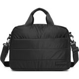 Smart Bags Yumuşak Kumaş Uniseks Evrak ve Laptop Çantası 8724 - Siyah