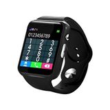 Smart Best Akıllı Saat Çocuk Takip Saati 1,54 inç Ekranlı Sim Kartlı Bluetooth Bağlantılı - Koyu Siyah