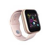Smart Best Btk Kayıtlı Akıllı Çocuk Saati 1,54 inç Ekranlı Sim Kartlı Kız Erkek Çocuk İçin Kameralı - 01P-Pembe