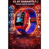 Smart Best Smartbest Y-10 Lbs Konumlu Çocuk Takip Saati Sim Kartlı Arama, Kameralı, Gizli Dinleme Özellikli - Kırmızı
