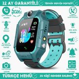 Smart Best Y-10 Çocuk Konum Takipli Sim Kart Girişli Lbs ve Sos Özellikli Akıllı Saat Yeşil 2 Yıl