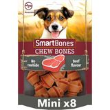 Smart Bones Küçük Irk Köpekler Içink Sığır Etli Ödül Kemiği 128GR (8'li) - 0 - Renkli