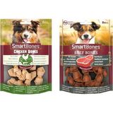 Smart Bones Smartbones 2 Çeşit Karma Mini Köpek Ödülü 8 Li 128 gr. x 2 Adet