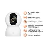 Smart Camera C701 4K Akıllı Güvenlik Kamerası Beyaz Renk Xiaomi Türkiye Garantili HDR Kalibrasyonu