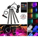 Smart Fortwo 2 Kapı 2016-2017-2018-2019-2020-2021 Ayak Altı LED 12 Ledli Lamba Sese Duyarlı LED Müziğe Duyarlı LED - 23 cm - Renkli